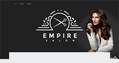 Desktop Screenshot of empiresalons.co.uk